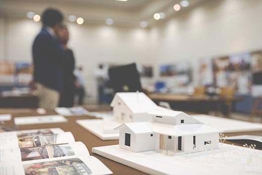 茨城の建築家の家づくり展「震災から学ぶ家づくり」チラシ